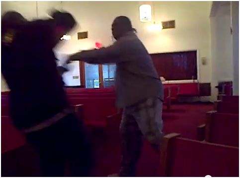 New Salem Missionary Baptist Church Fight? (Video)