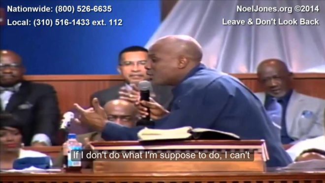 Bishop Noel Jones – Leave and Don’t Look Back (Video)