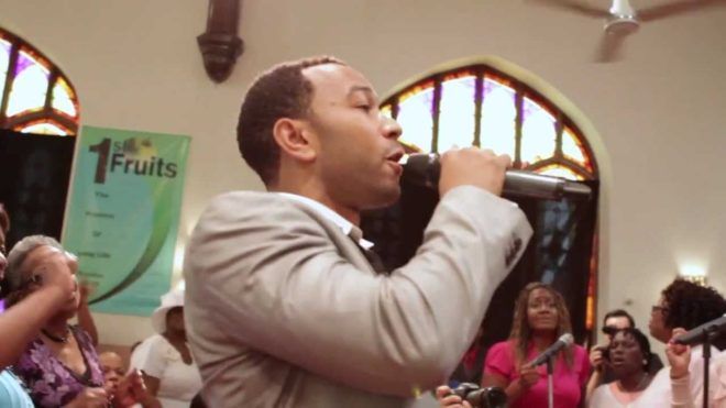John Legend Suprises West Philly Church – How I Got Over (Live)