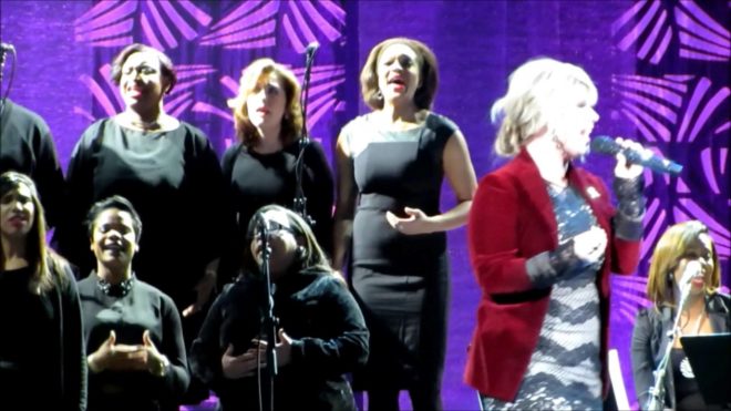 2014 Superbowl Gospel Celebration – Natalie Grant Breathe on Me/ I Need Thee