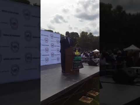 Pastor Jamal Bryant at march on Washington (August 28, 2017)