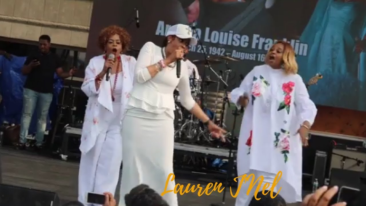 The Clark Sisters Pay Homage To Aretha Franklin At City Fire 2018 In Detroit