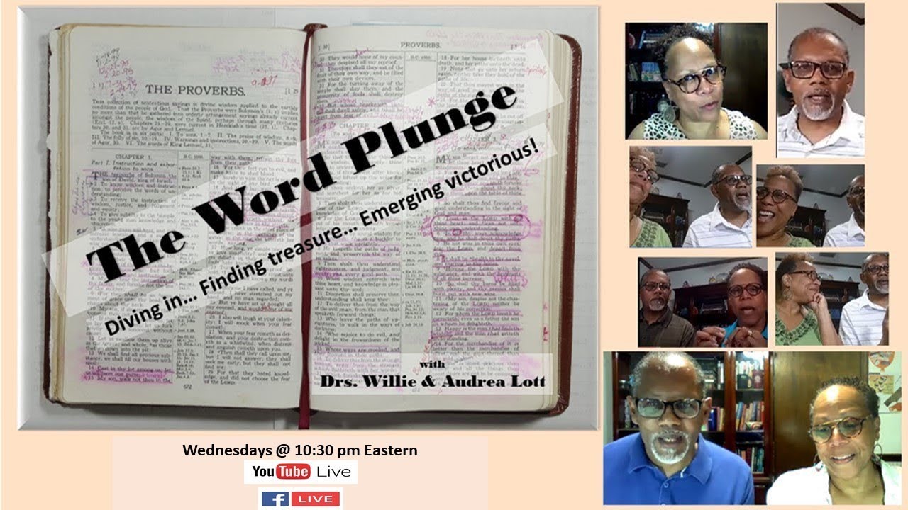The Word Plunge with Drs. Willie & Audrea Lott 8/8/18