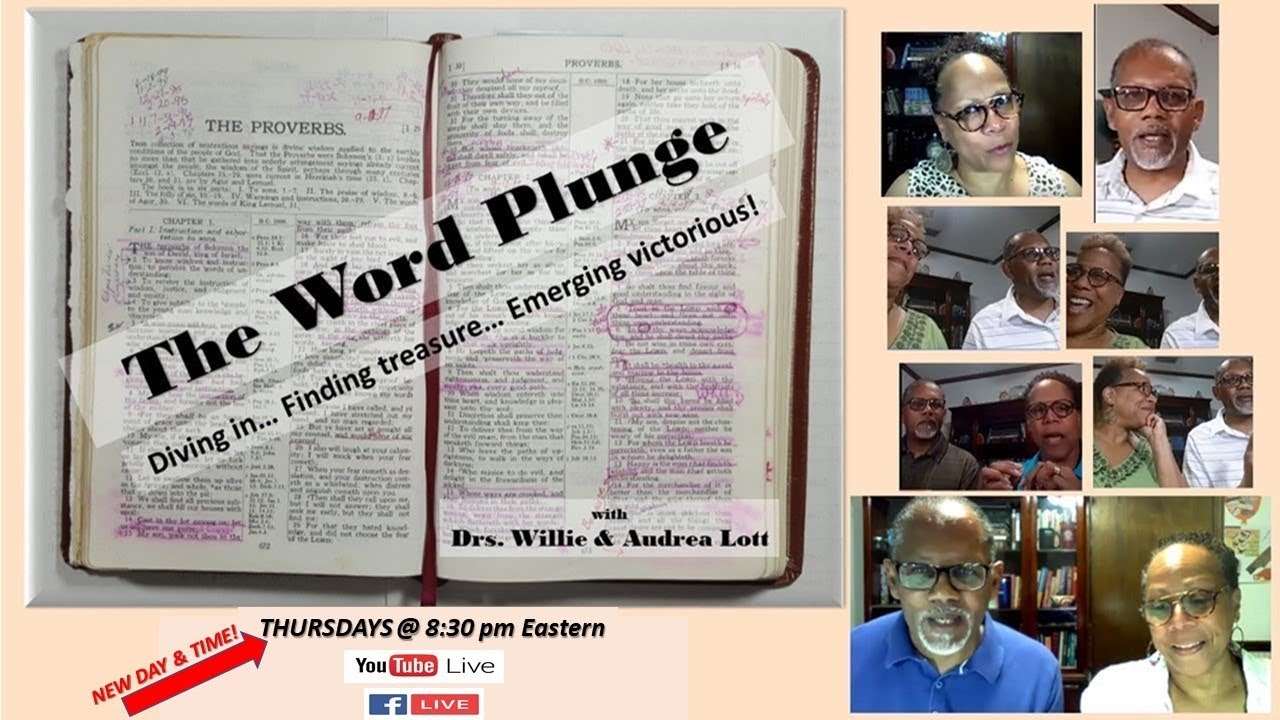 The Word Plunge with Drs. Willie & Audrea Lott 9/27/18
