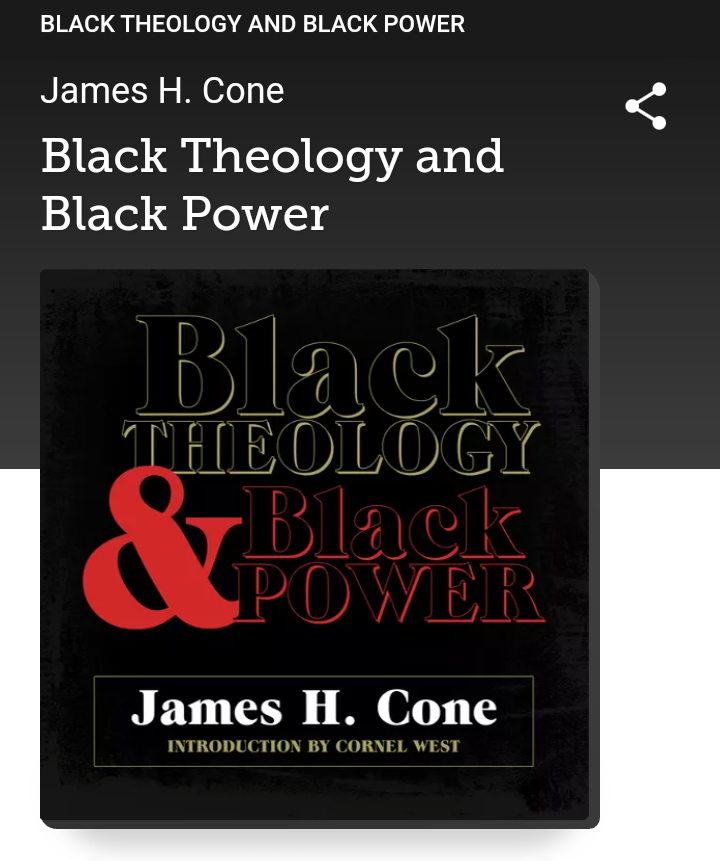 Black Theology and Black Power – James H. Cone