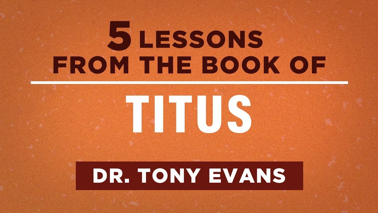 5 Lessons from the Book of Titus | Tony Evans #shorts