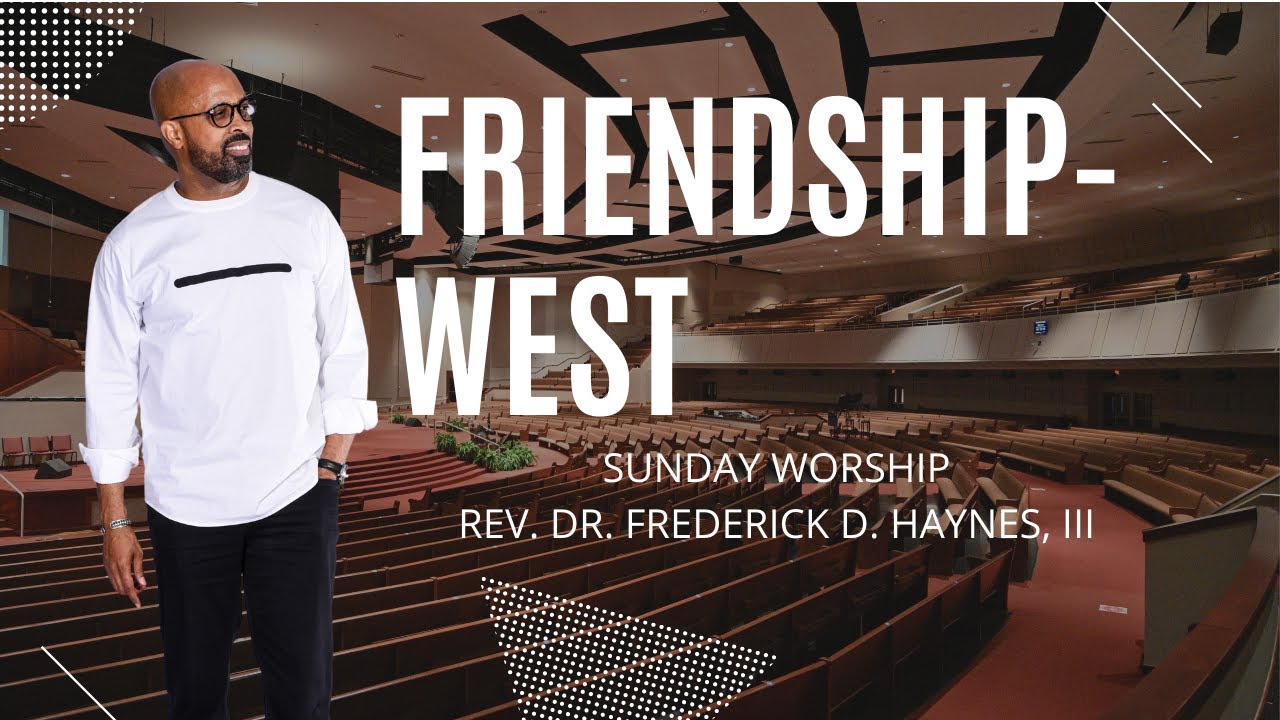 “Make Me Wanna Holler” – Rev. Dr. Frederick D. Haynes III,